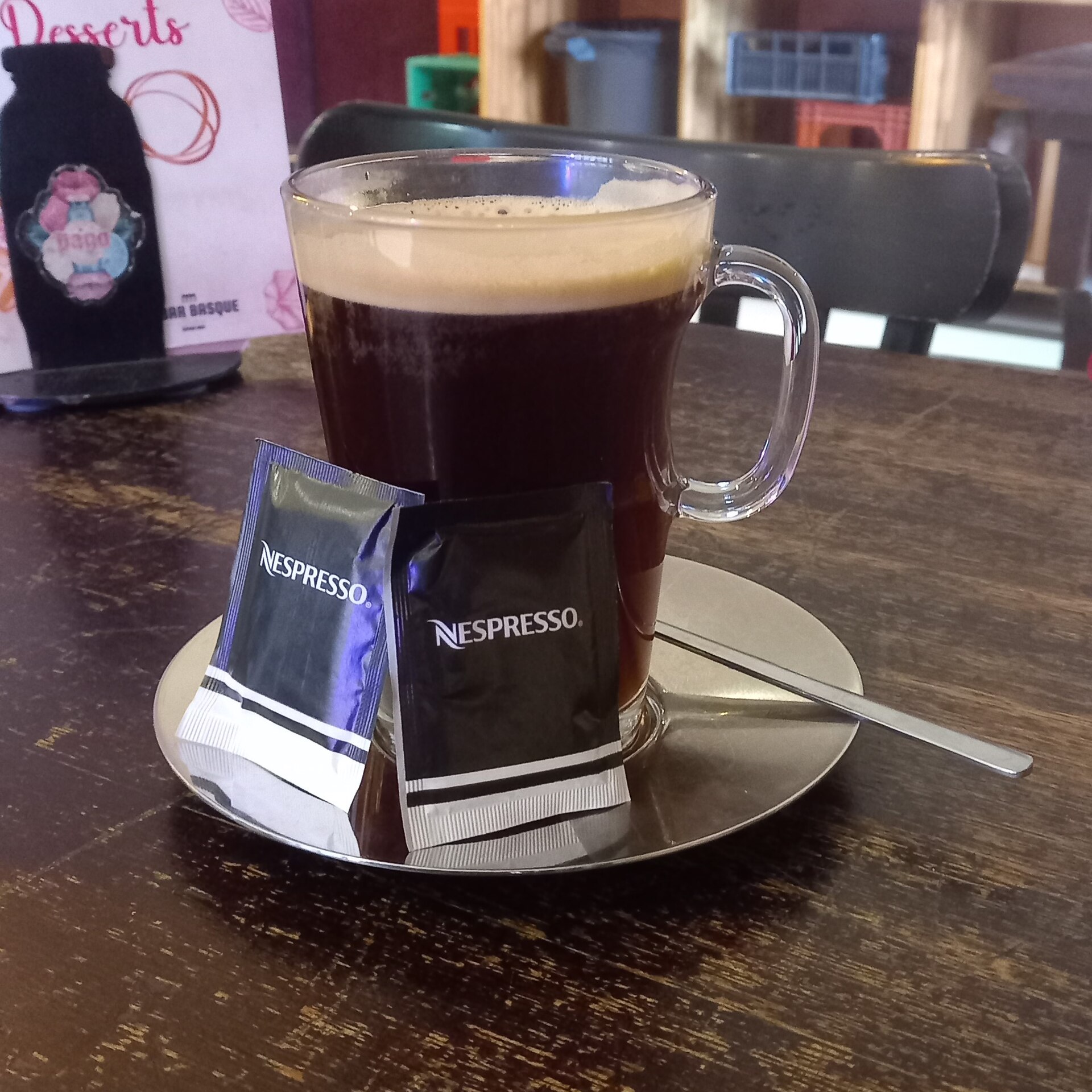 Source-identified Americano served in Toulouse. The photograph does not establish the featured recipe’s quantities.